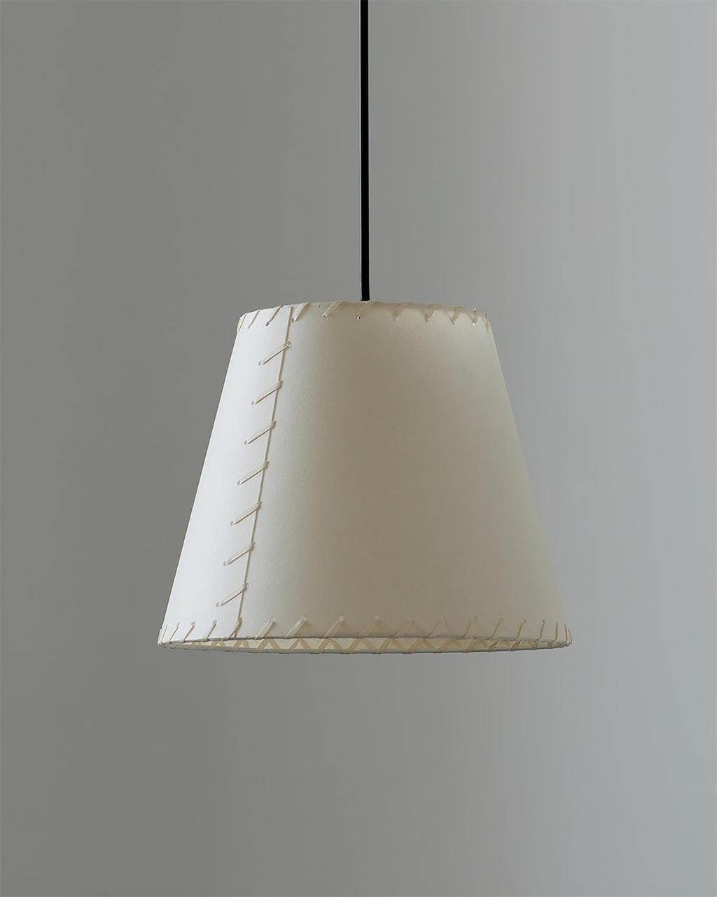 Hemline Pendant Lamp — Stitched Edge Shade