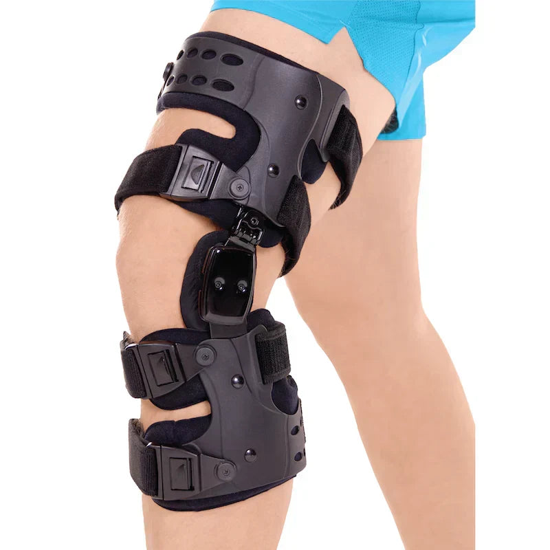 ArthroEase Adjustable Knee Unloader Brace — Medial-Lateral, Universal Fit - Desfino