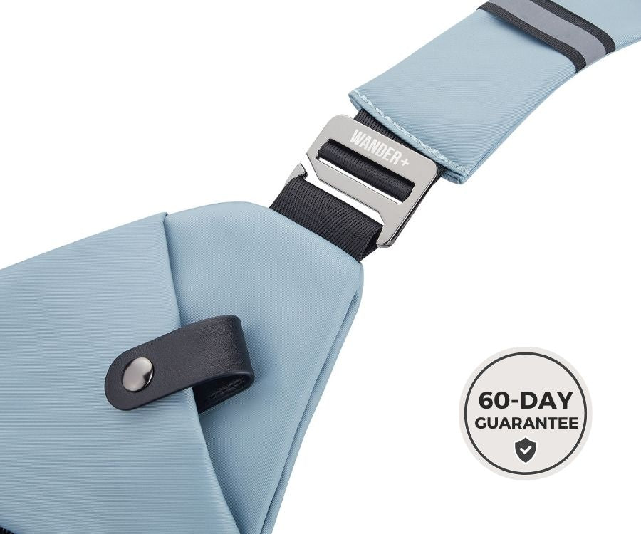 Slim Anti-Theft Travel Bag — Front Carry, Hidden Zippers, Storage - Desfino