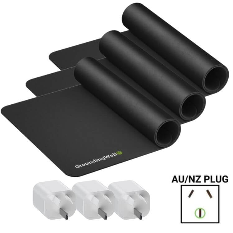 Tapis de mise à la terre conducteur pour intérieur — tapis de earthing pour la relaxation - Desfino