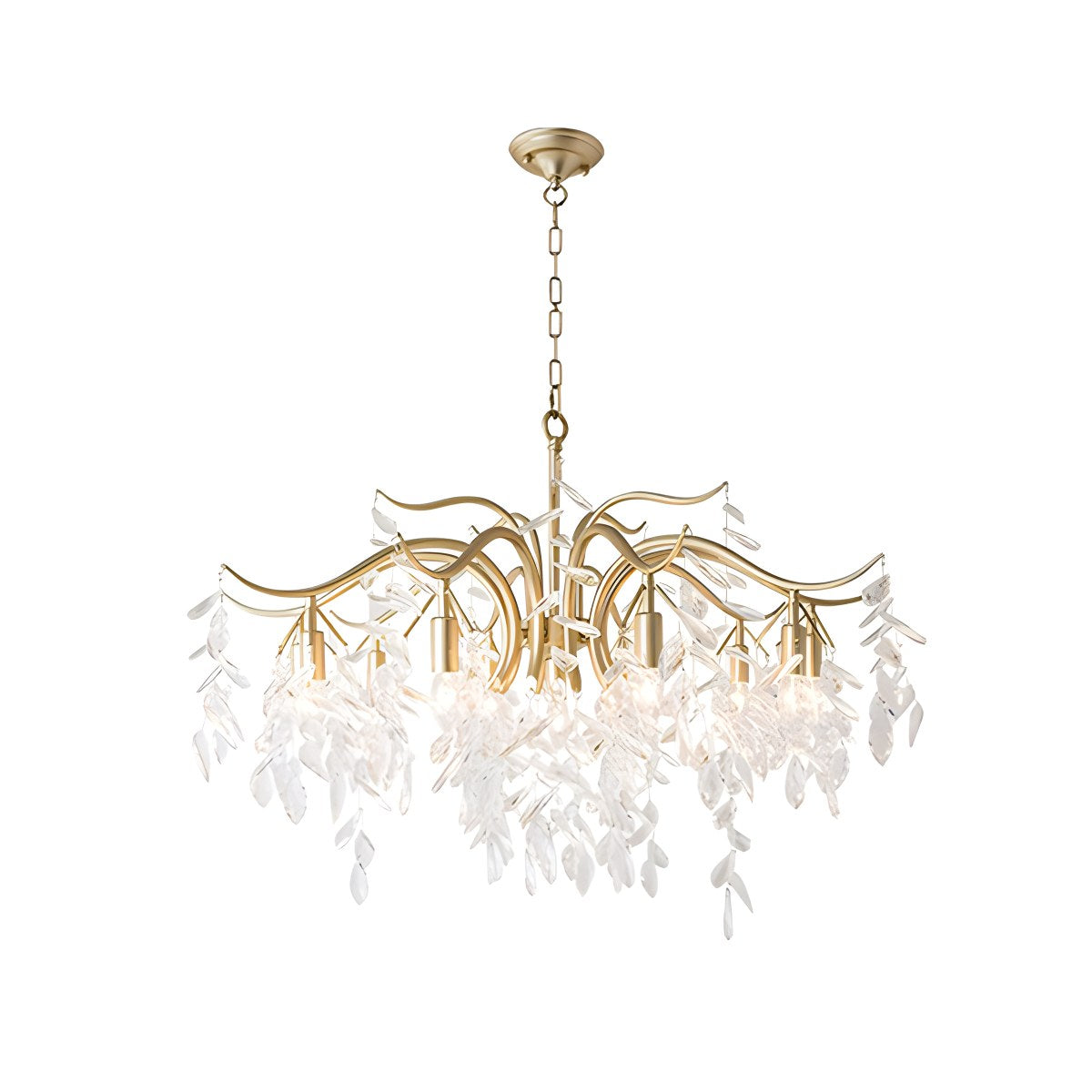 French Light Luxury Crystal Chandelier | Desfino