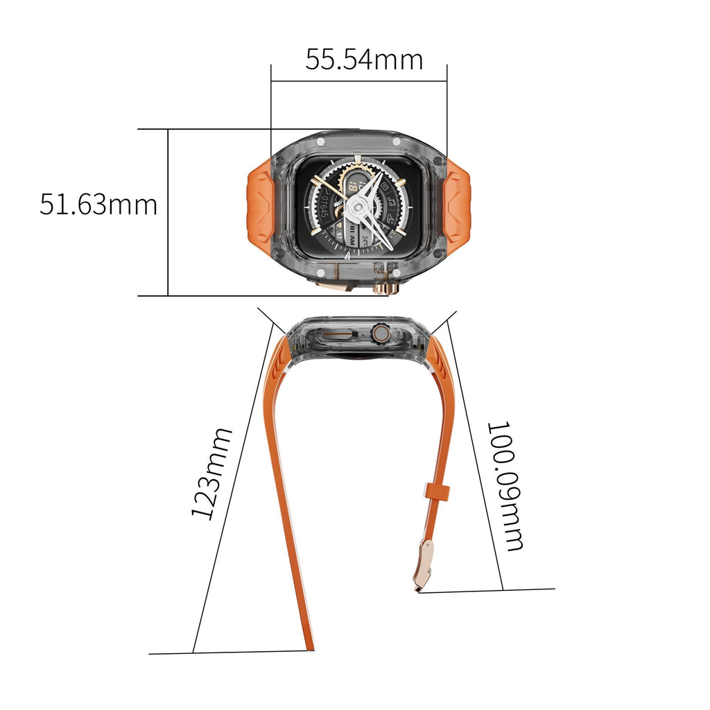 Pouzdro Glacia Series pro Apple Watch — ochrana proti poškrábání a nárazům - Desfino