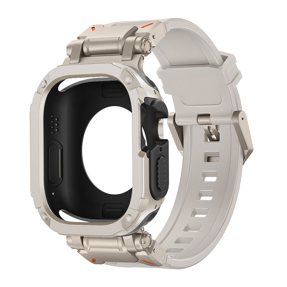 RavenTac Apple Watch 表壳/表带套装 - 战术氟橡胶，TPU/PC - Desfino