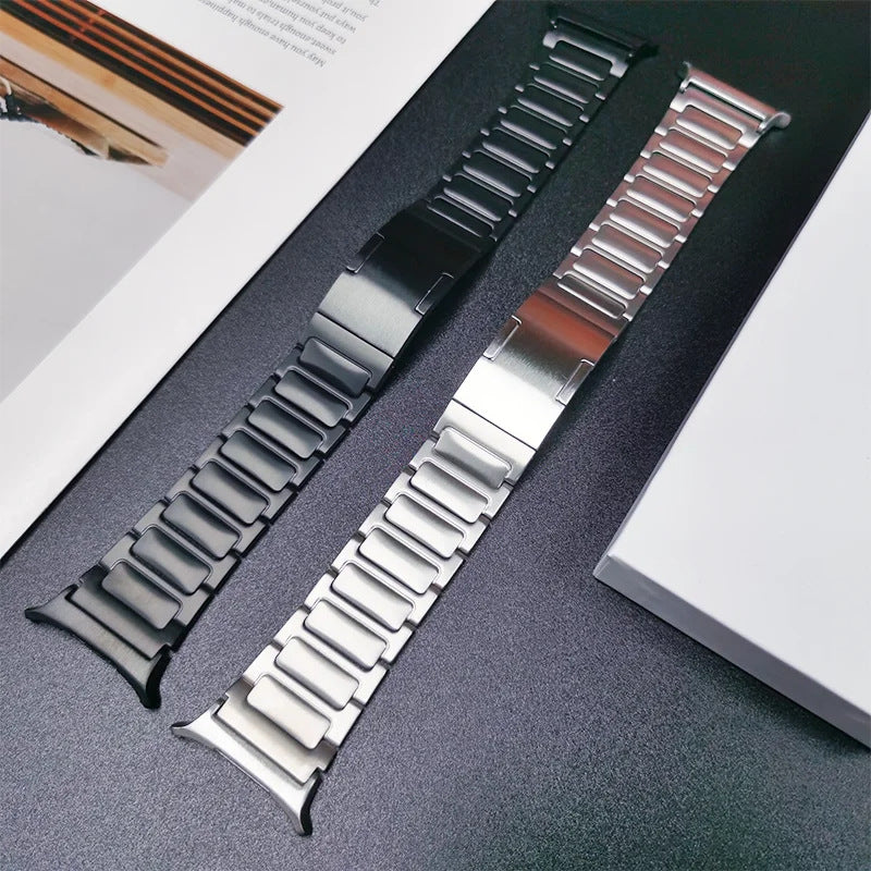 Arvella Titanium Samsung Watch 7 Ultra Strap — 70 g DLC, 140–230 mm - Desfino