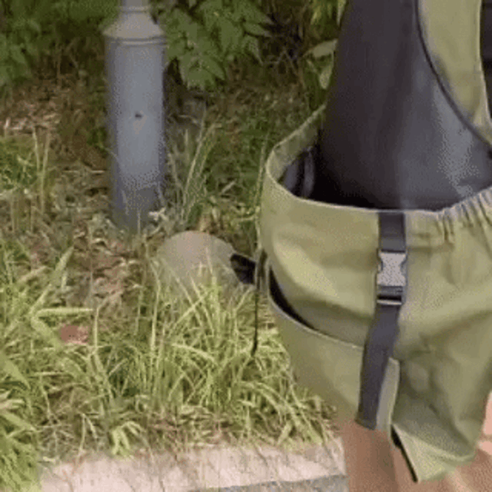 Fartuch ogrodowy na zbiory — uprząż z paskami krzyżowanymi na plecach, kieszenie, udźwig 20 lb - Desfino