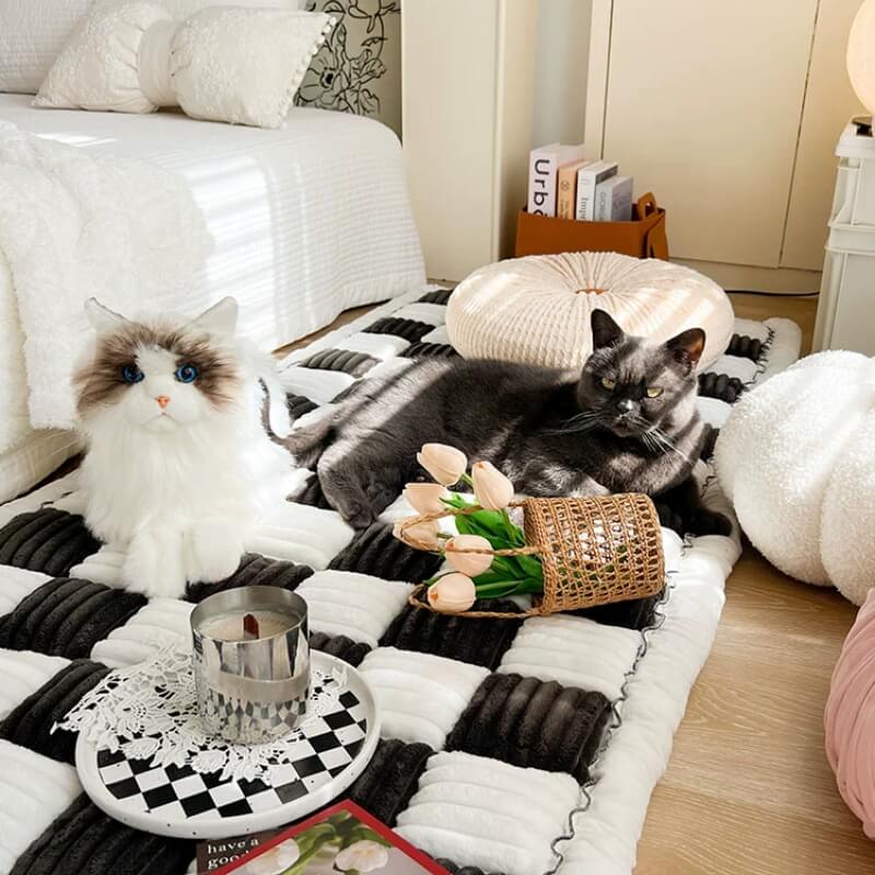 NovaNest Washable Chenille Pet Mat — Soft, Cozy Comfort - Desfino
