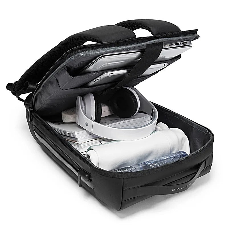 AegisGuard Sac antivol 15.6" — résistant à l'eau, rangement dissimulé - Desfino