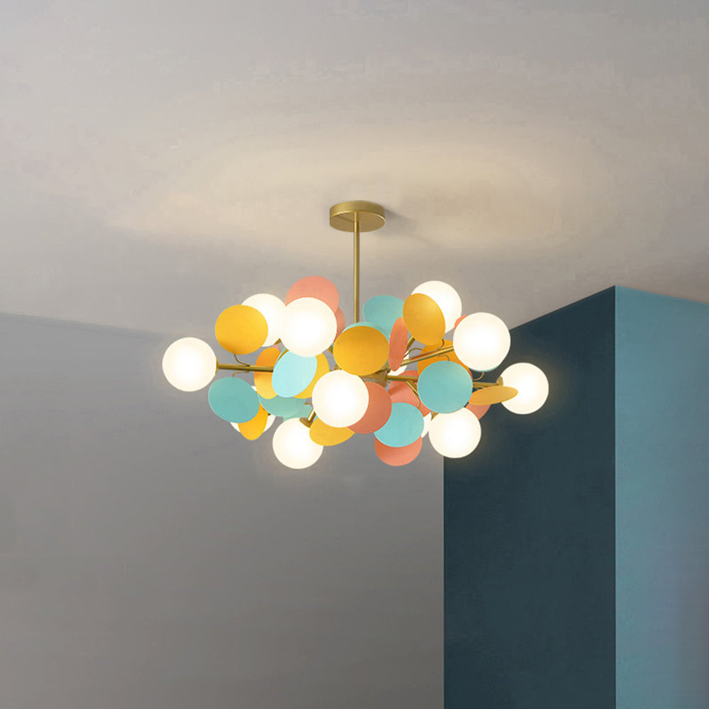 Moderní akrylové závěsné LED svítidlo AstraLumen — elegantní provedení - Desfino