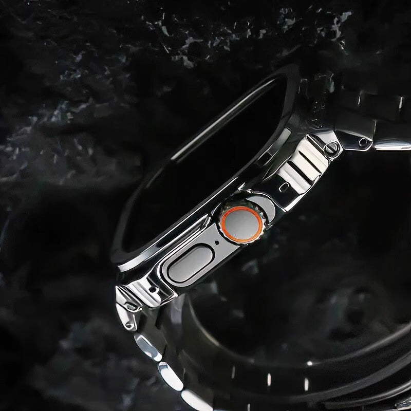 Avelonオールインワン ステンレススチール製Apple Watchケース＆バンド