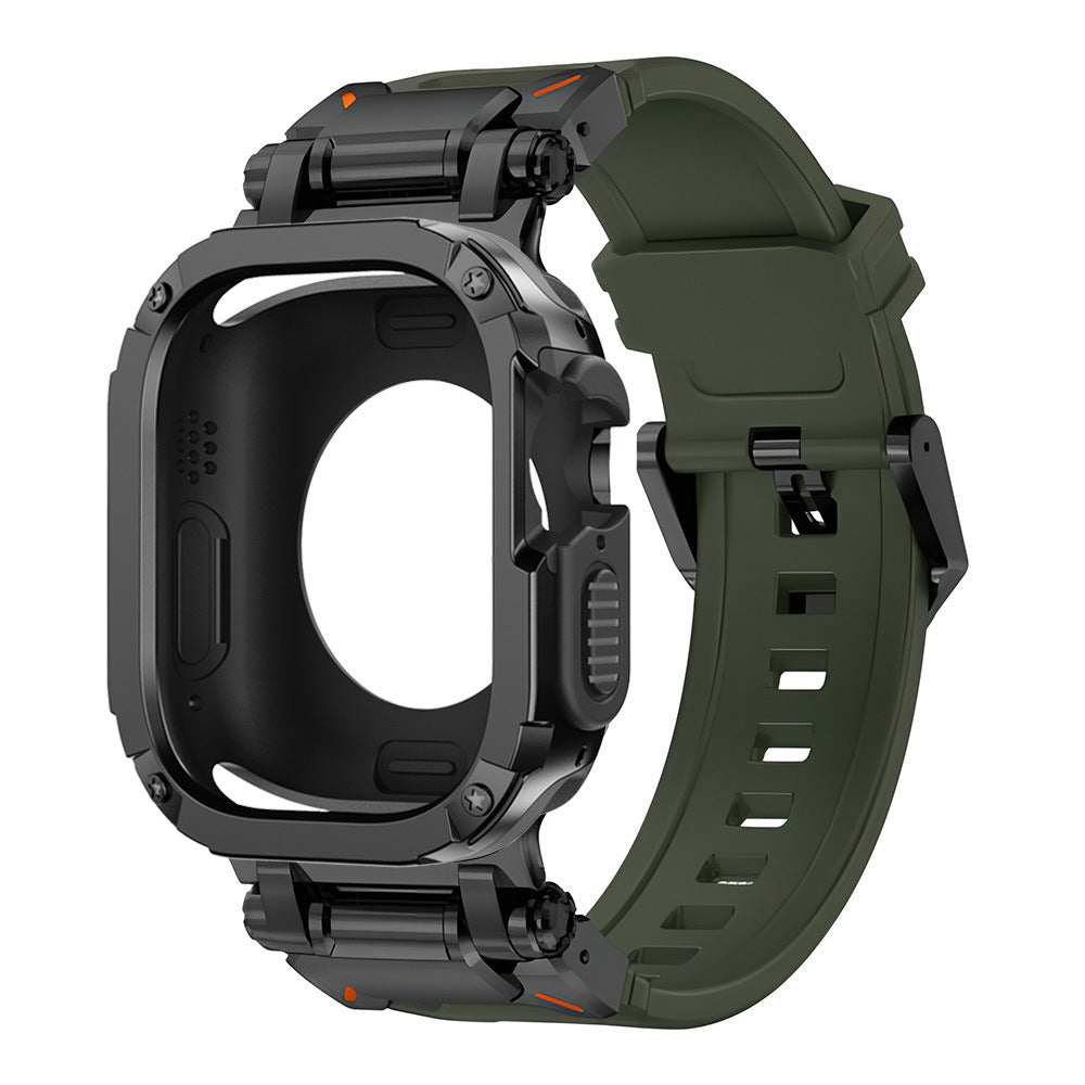 RavenTac Apple Watch 表壳/表带套装 - 战术氟橡胶，TPU/PC - Desfino