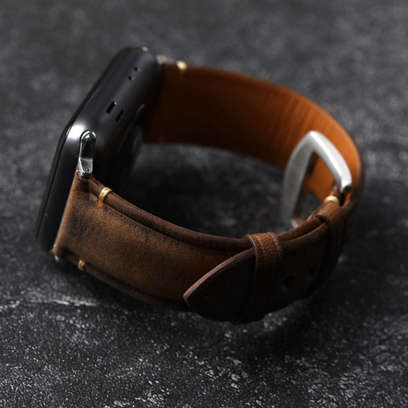 Vellaro handgefertigtes italienisches Lederarmband für die Apple Watch - Desfino