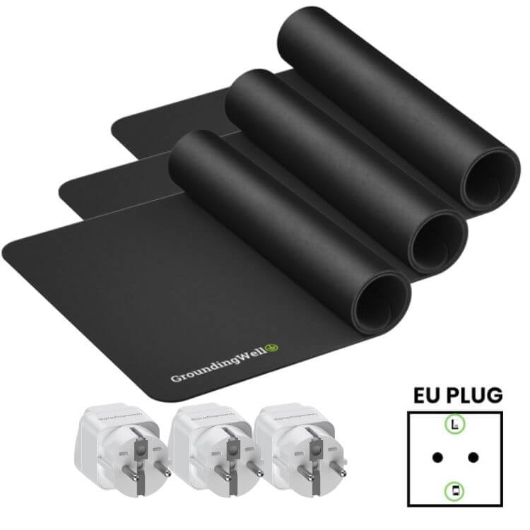 Tapis de mise à la terre conducteur pour intérieur — tapis de earthing pour la relaxation - Desfino