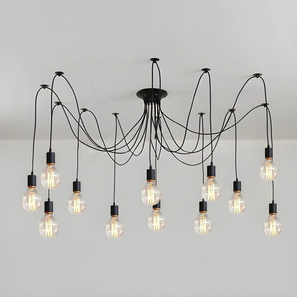 Alfie Vintage Multiple Light Bulbs Chandelier | Desfino