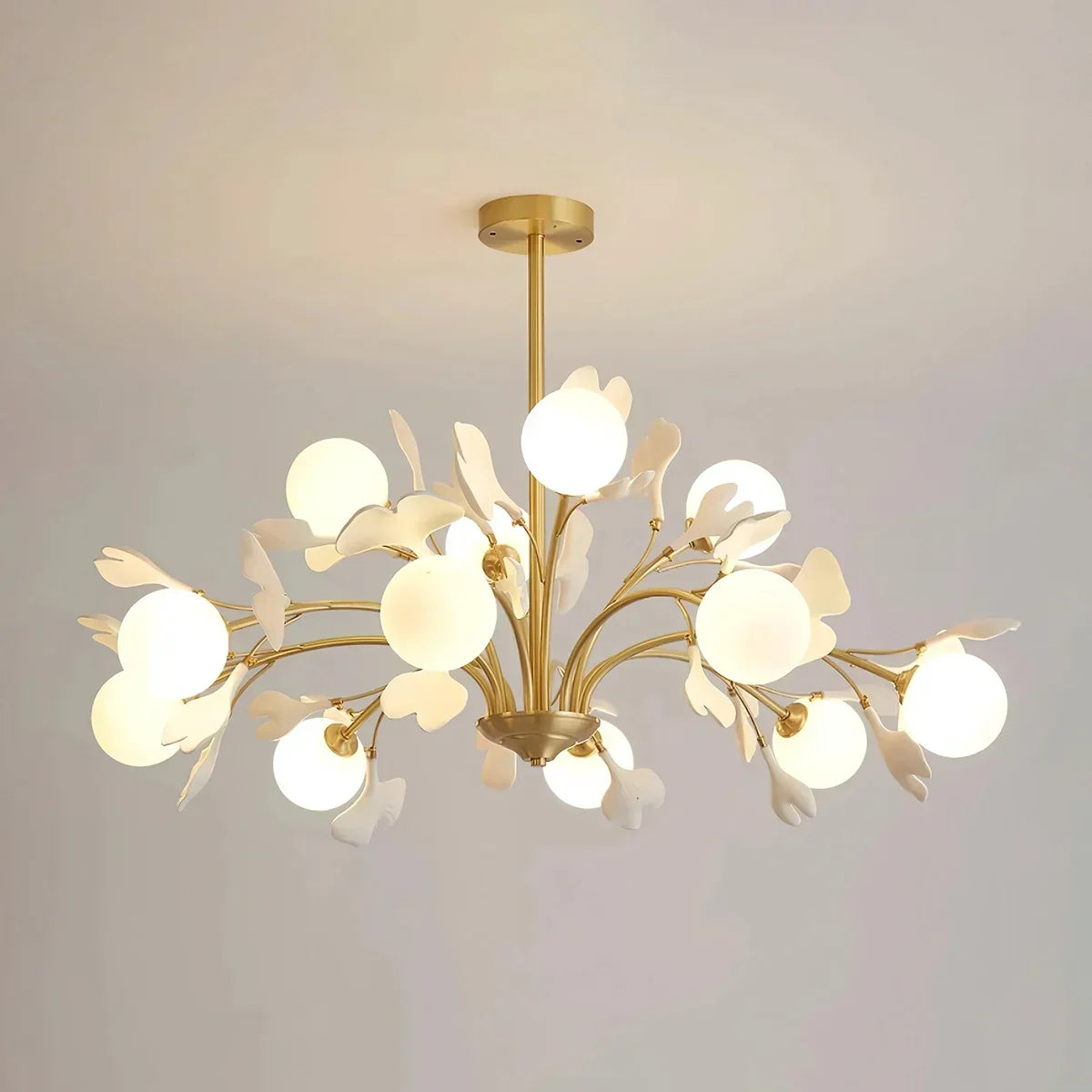 Thalassa Ginkgo Chandelier for Living Room | Desfino