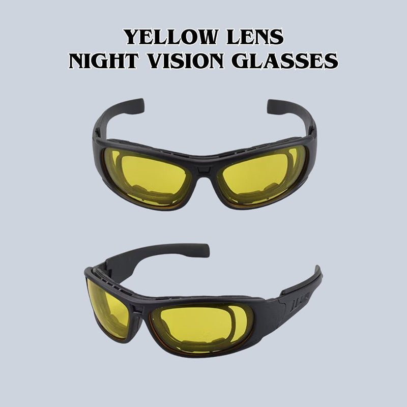 VeloLux Motorradsonnenbrille — UV400-polarisierte Wraparound-Spiegellinsen - Desfino