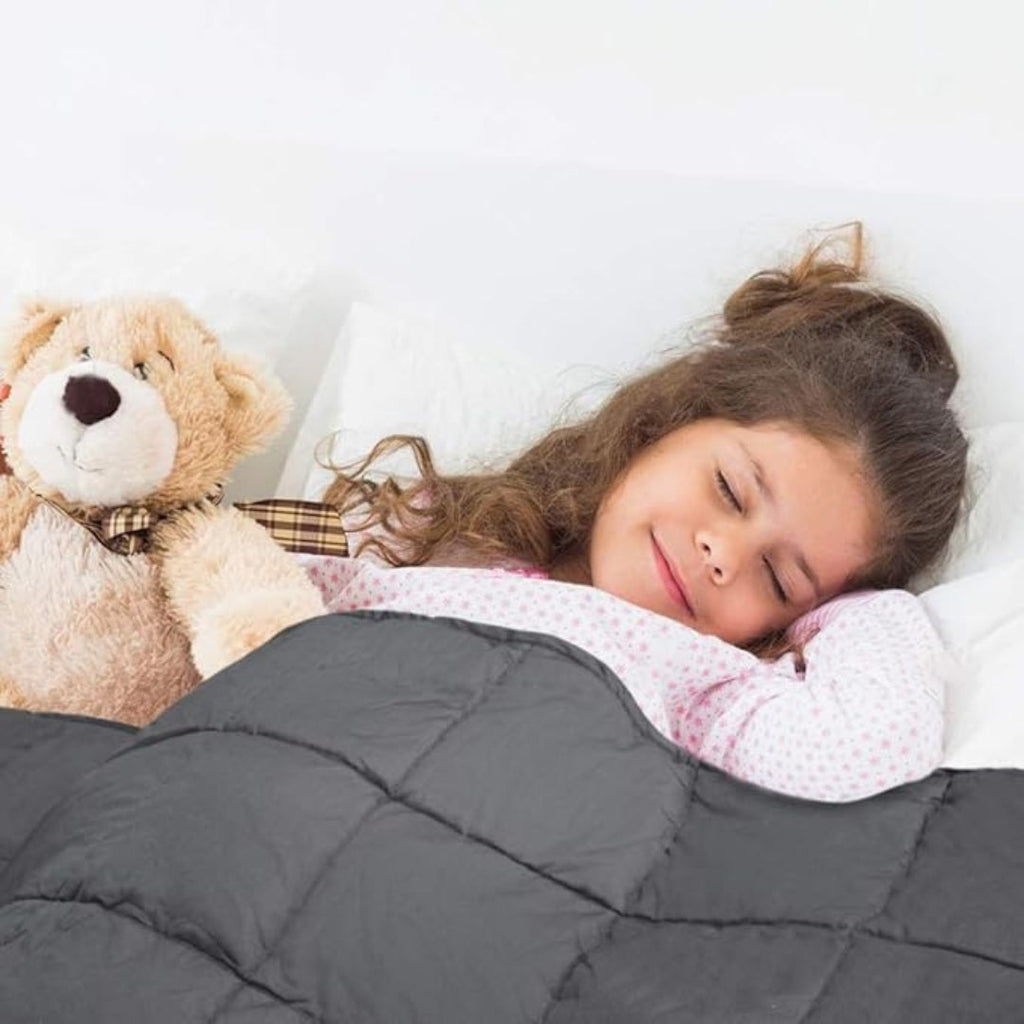 Manta con peso CalmNest — soporte de presión táctil profunda distribuida uniformemente - Desfino