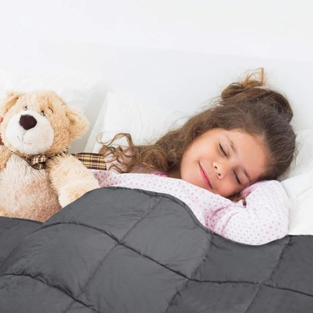 Manta con peso CalmNest — soporte de presión táctil profunda distribuida uniformemente - Desfino