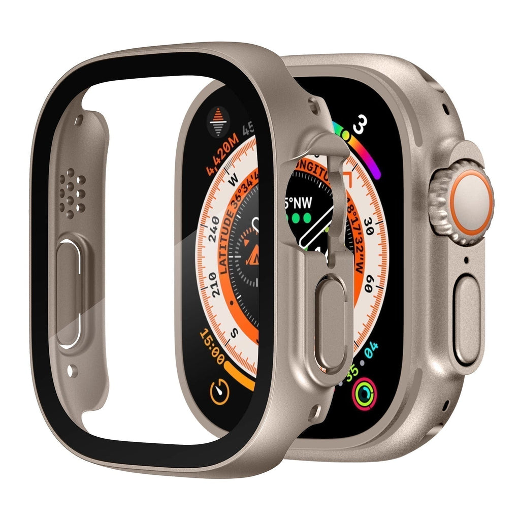 AstraGuard Apple Watch Ultra-fodral — tunt skärmskydd - Desfino