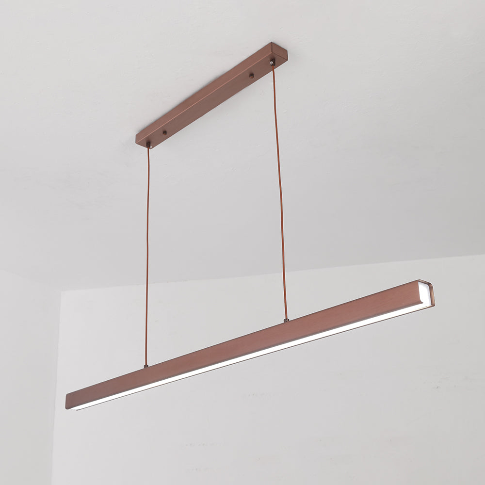 Averin Adjustable Height Industrial LED Pendant Light | Desfino