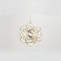Silver Fire Ball Pendant Light for Dining Room | Desfino