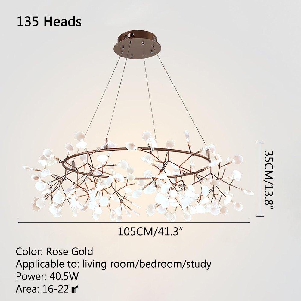 Branch Firefly Chandelier for Living Room | Desfino