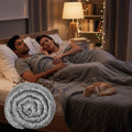 CalmNest vektteppe — glassperler, 3-7kg for voksne og barn - Desfino