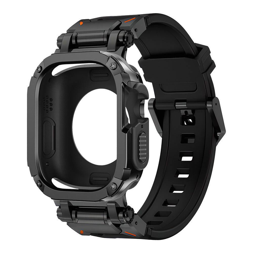 RavenTac Apple Watch 表壳/表带套装 - 战术氟橡胶，TPU/PC - Desfino