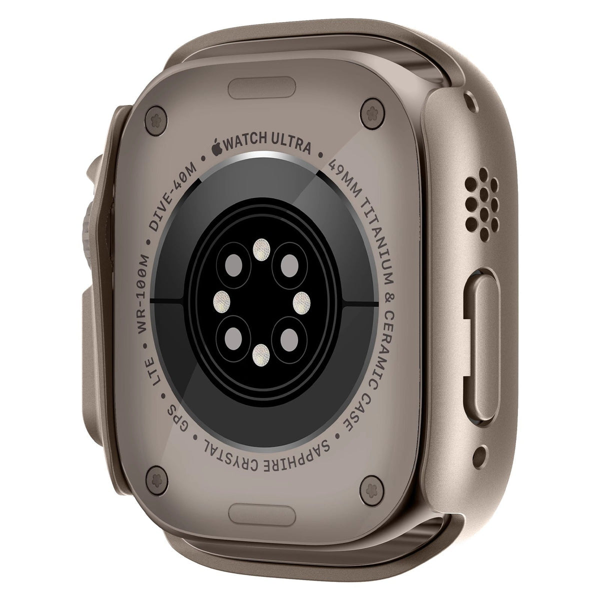 AstraGuard Apple Watch Ultra-fodral — tunt skärmskydd - Desfino