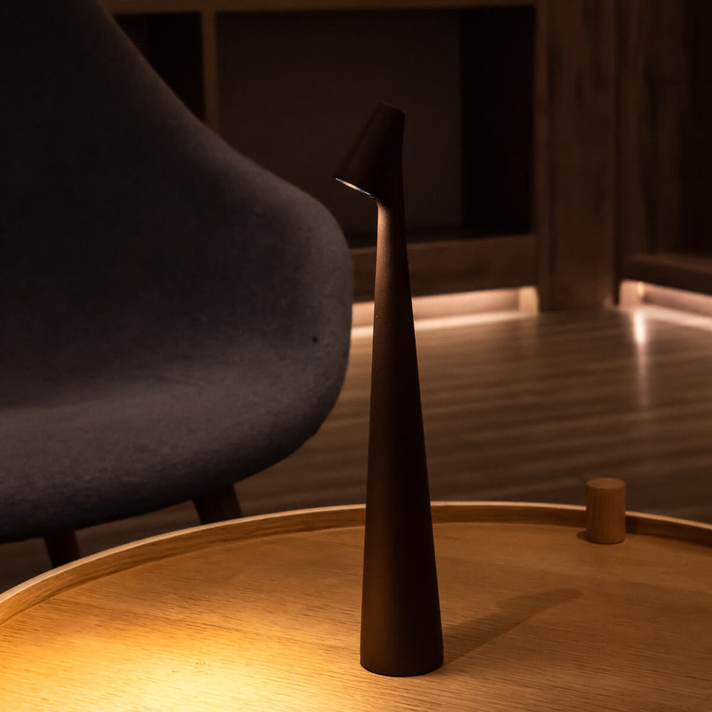 Lampada da tavolo LED ricaricabile Nordic — Luce d'accento senza fili - Desfino