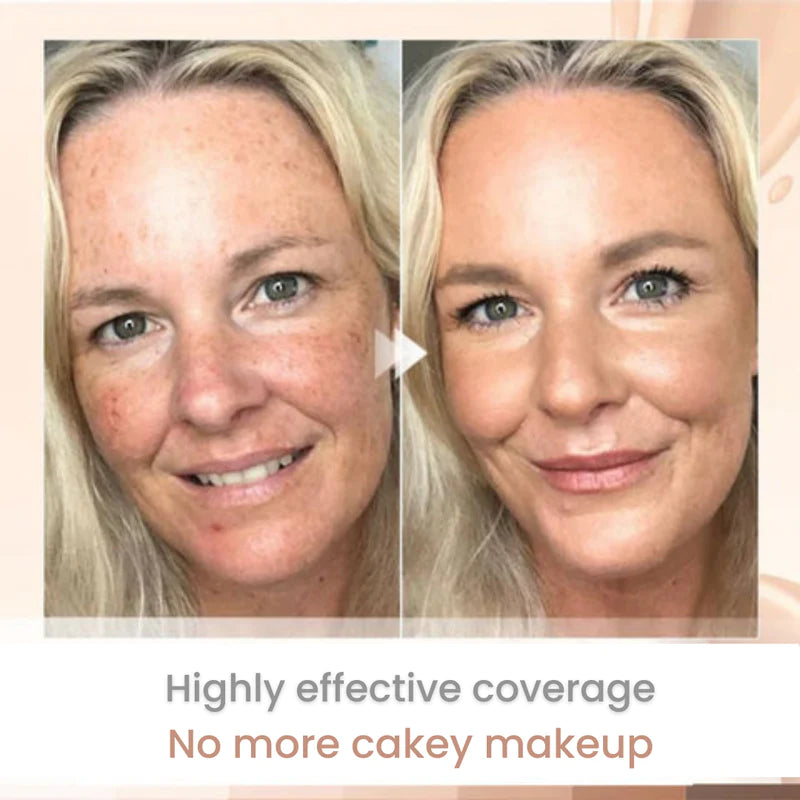 Base de maquillaje y corrector antiarrugas para piel madura — Cobertura media - Desfino