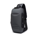 Cortina anti-diefstal-crossbodytas - 3-cijferig slot, USB-opladen - Desfino