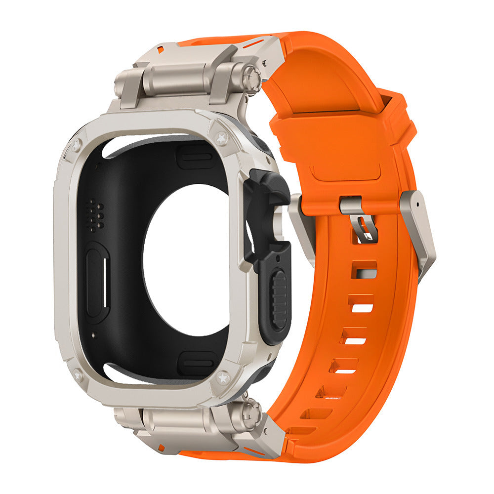 RavenTac Apple Watch 表壳/表带套装 - 战术氟橡胶，TPU/PC - Desfino