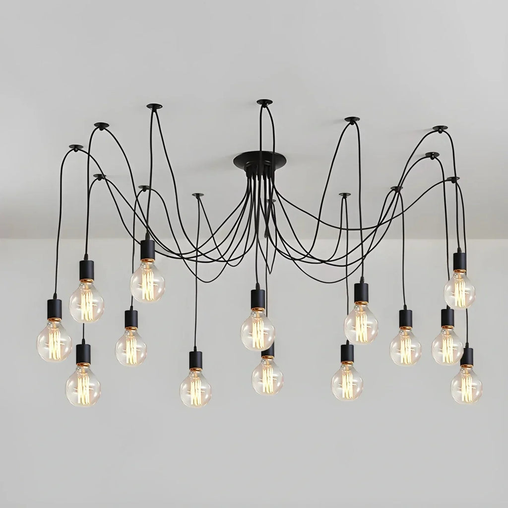 Alfie Vintage Multiple Light Bulbs Chandelier | Desfino
