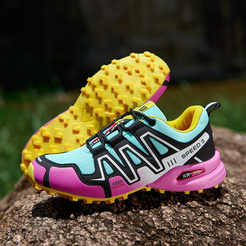 Baskets colorblock pour femme AeroVibe — Mesh léger et respirant - Desfino