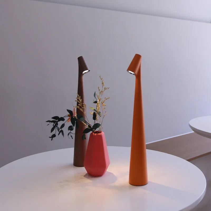 Lampada da tavolo LED ricaricabile Nordic — Luce d'accento senza fili - Desfino