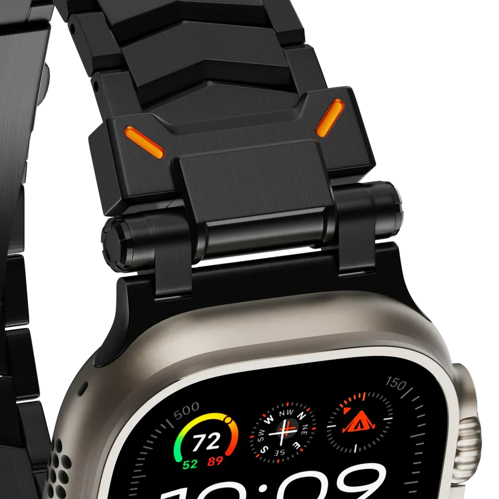 Elestra V01 titán, V alakú szíj — Apple Watch-szíj - Desfino