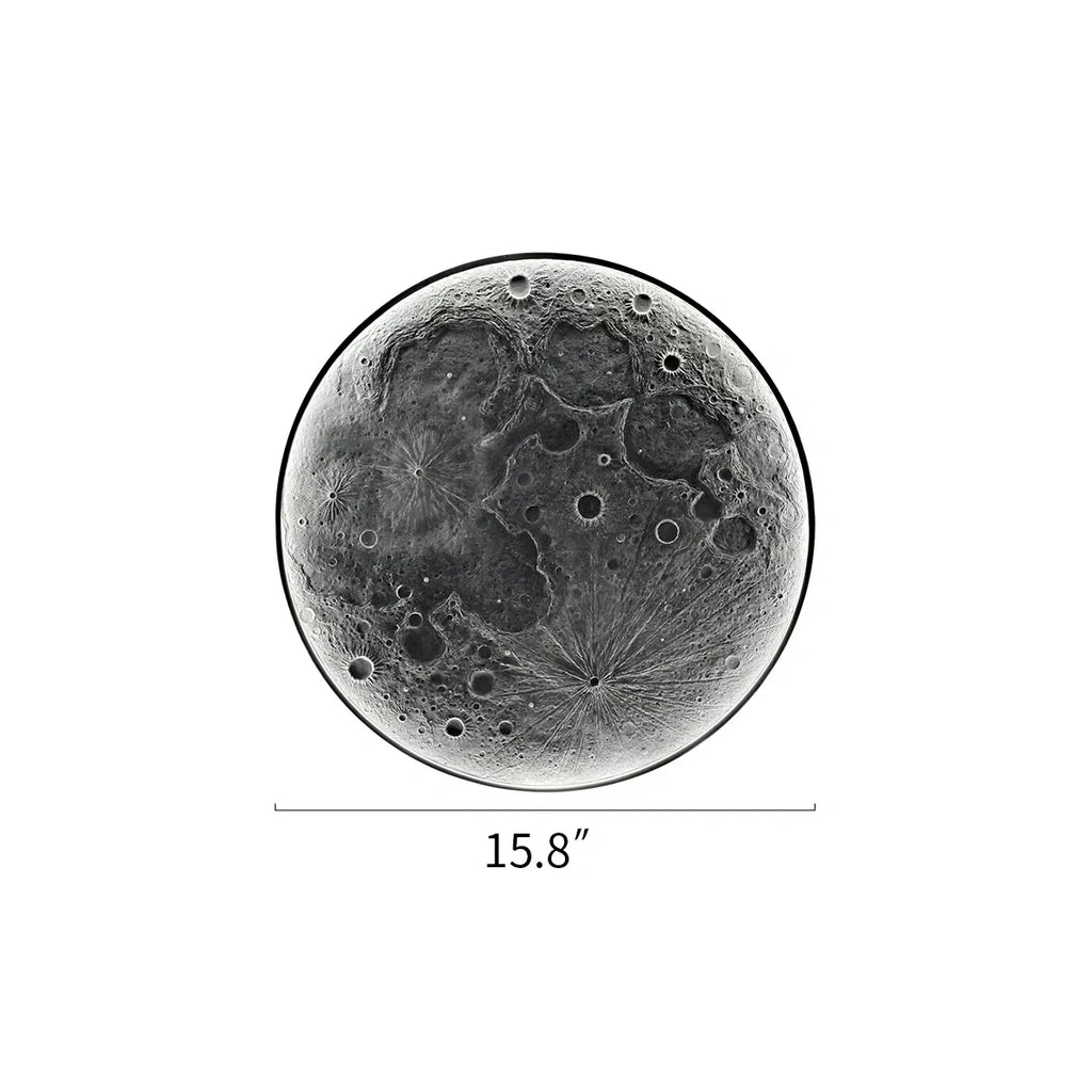 3D Relief Moon Decorative Wall Lamp | Desfino