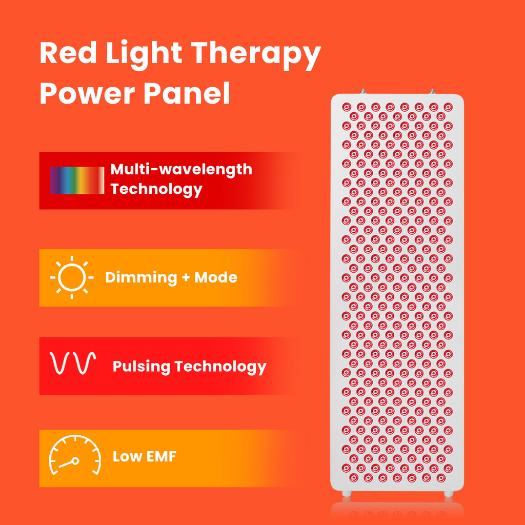 Panel NovaBeam pro terapii červeným světlem celého těla — více vlnových délek | Desfino