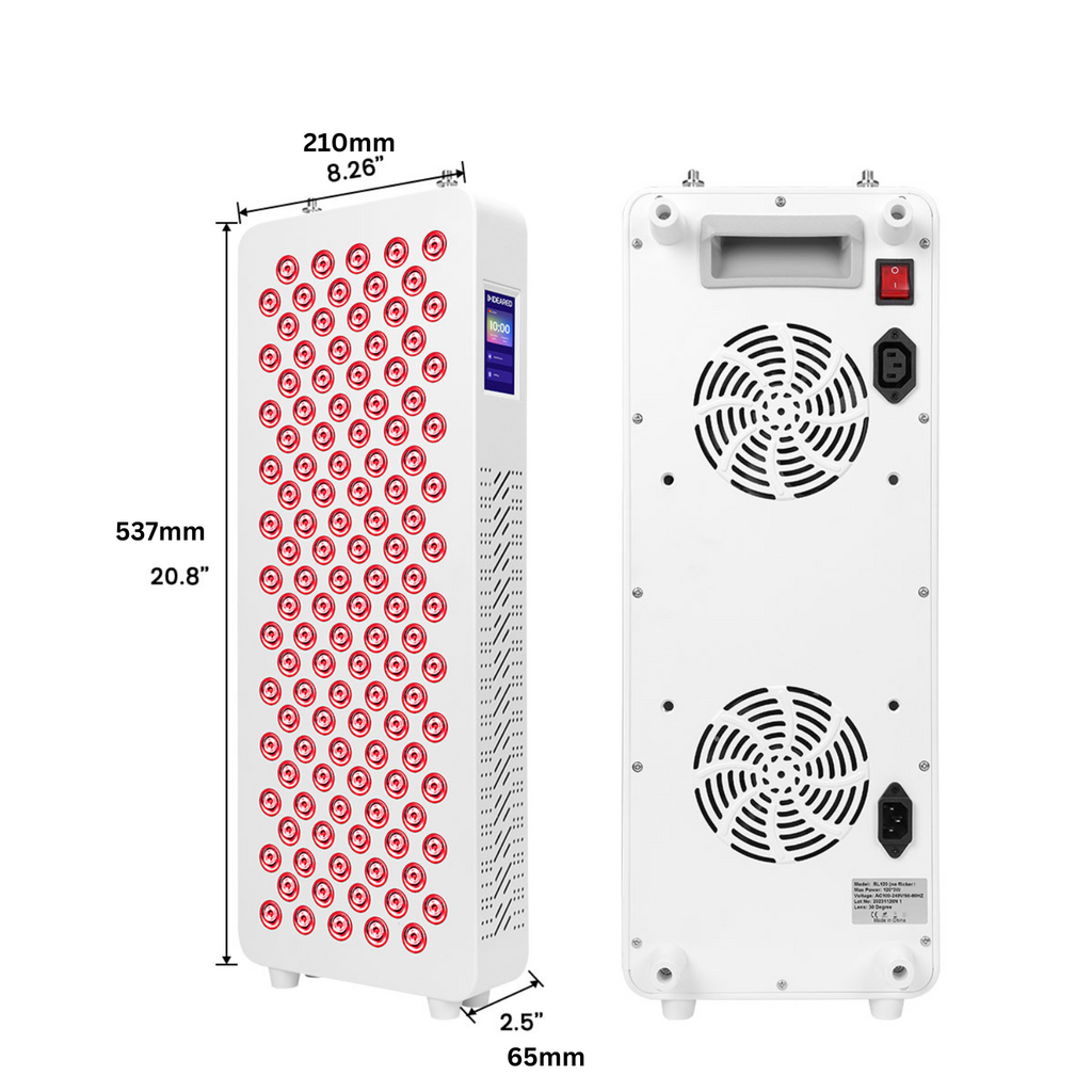 Panneau de luminothérapie rouge multi-ondes NovaGlow — Enregistré auprès de la FDA - Desfino