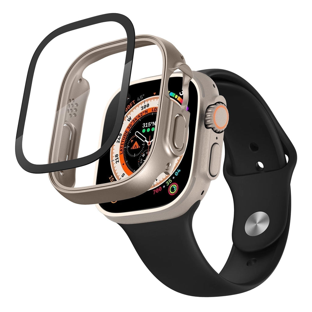 AstraGuard Apple Watch Ultra-fodral — tunt skärmskydd - Desfino