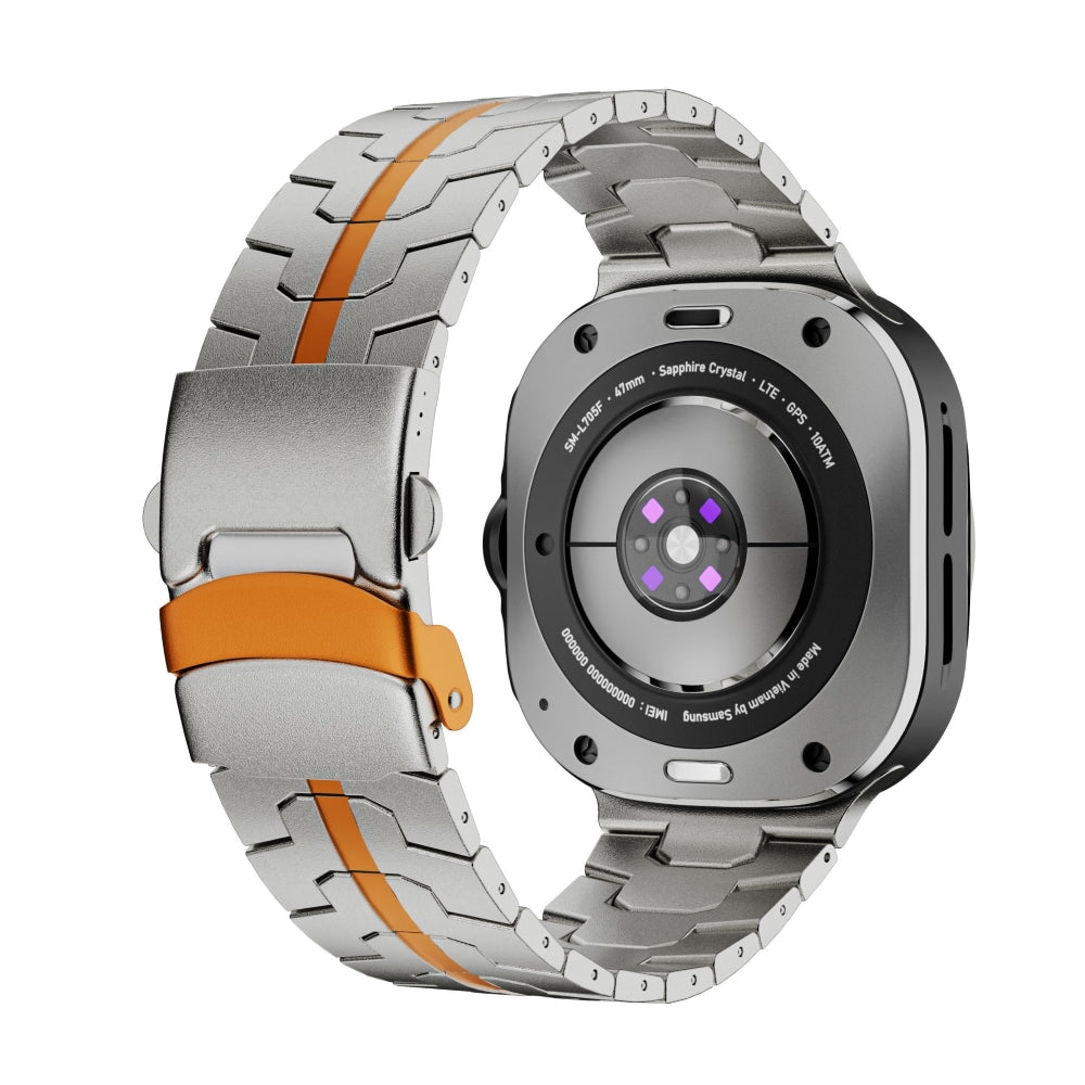 Kelvon Adjustable Titanium Band for Samsung Watch Ultra — 140–230 mm - Desfino