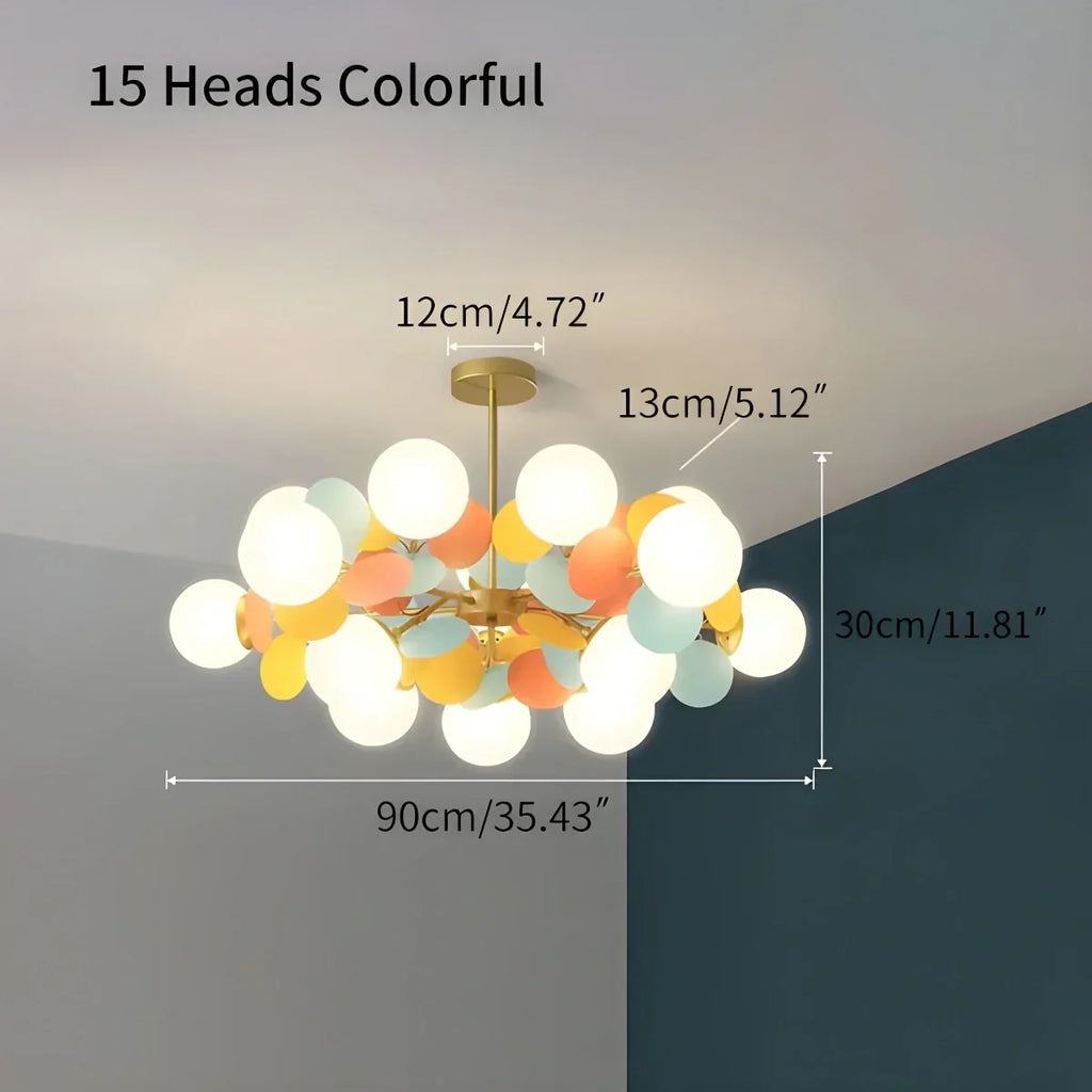 Colorful Flash Modern Chandelier | Desfino