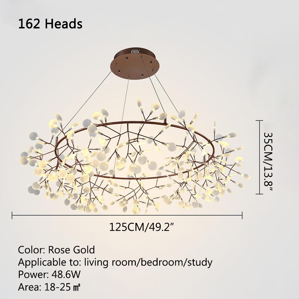 Branch Firefly Chandelier for Living Room | Desfino