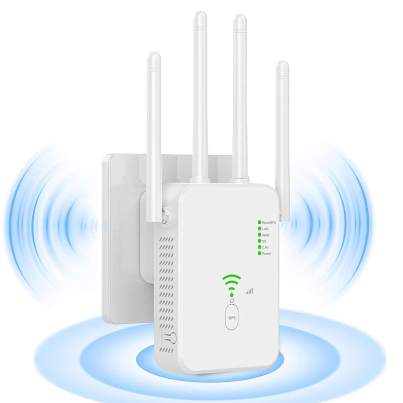 Wzmacniacz sygnału Wi-Fi ZenoraMesh Pro — szybki i niezawodny zasięg - Desfino