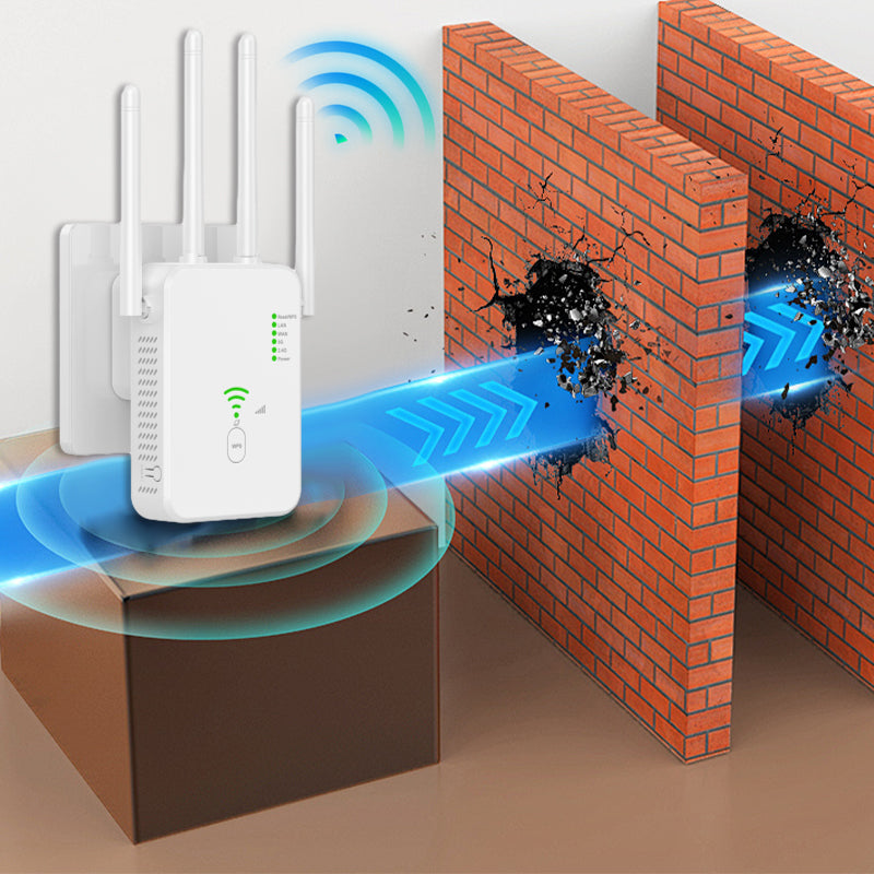 Wzmacniacz sygnału Wi-Fi ZenoraMesh Pro — szybki i niezawodny zasięg - Desfino