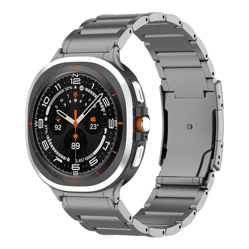 Aurelion Pro-Armband aus Titan — Samsung Watch Ultra, 65g DLC-beschichtet - Desfino
