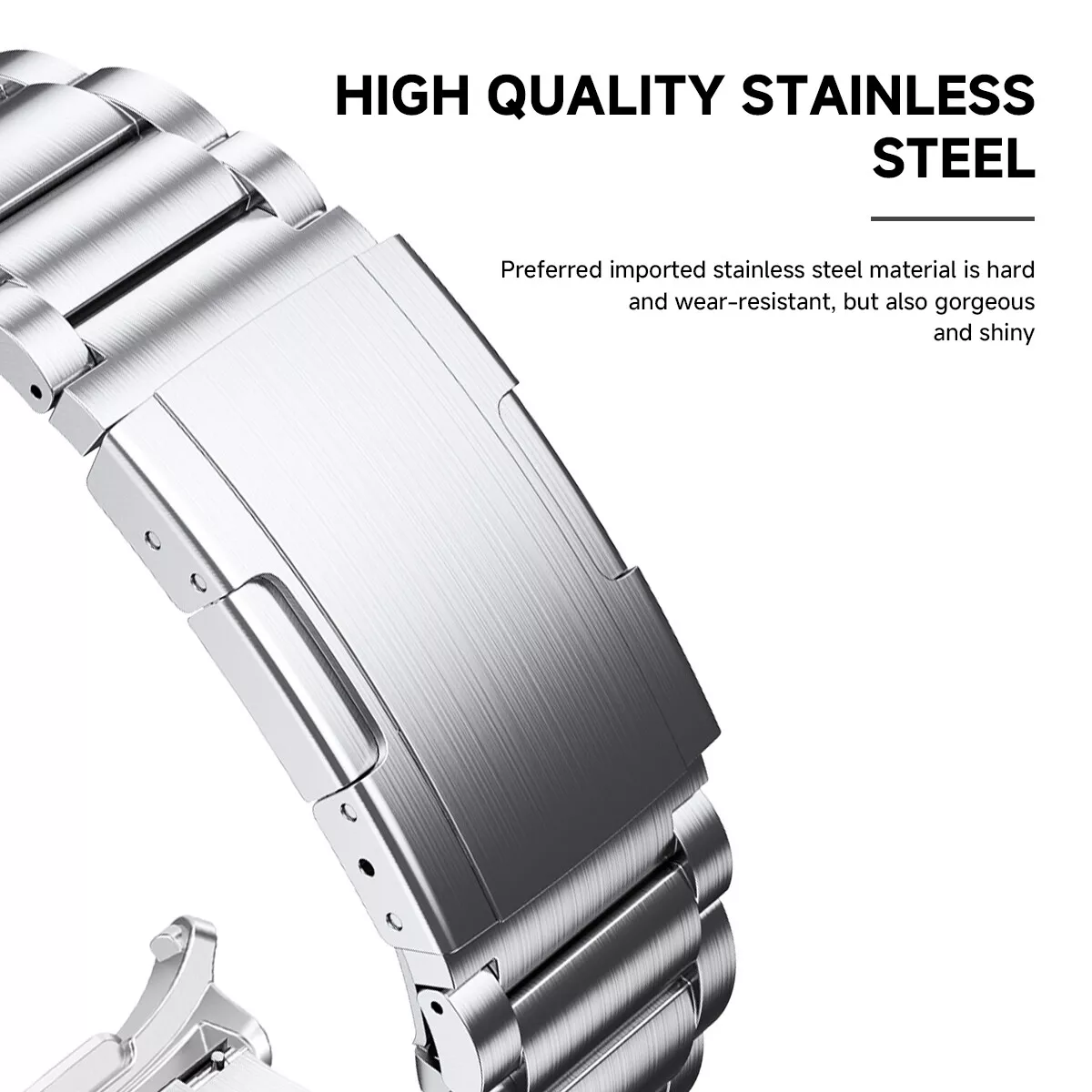 Aurelion Pro-Armband aus Titan — Samsung Watch Ultra, 65g DLC-beschichtet - Desfino