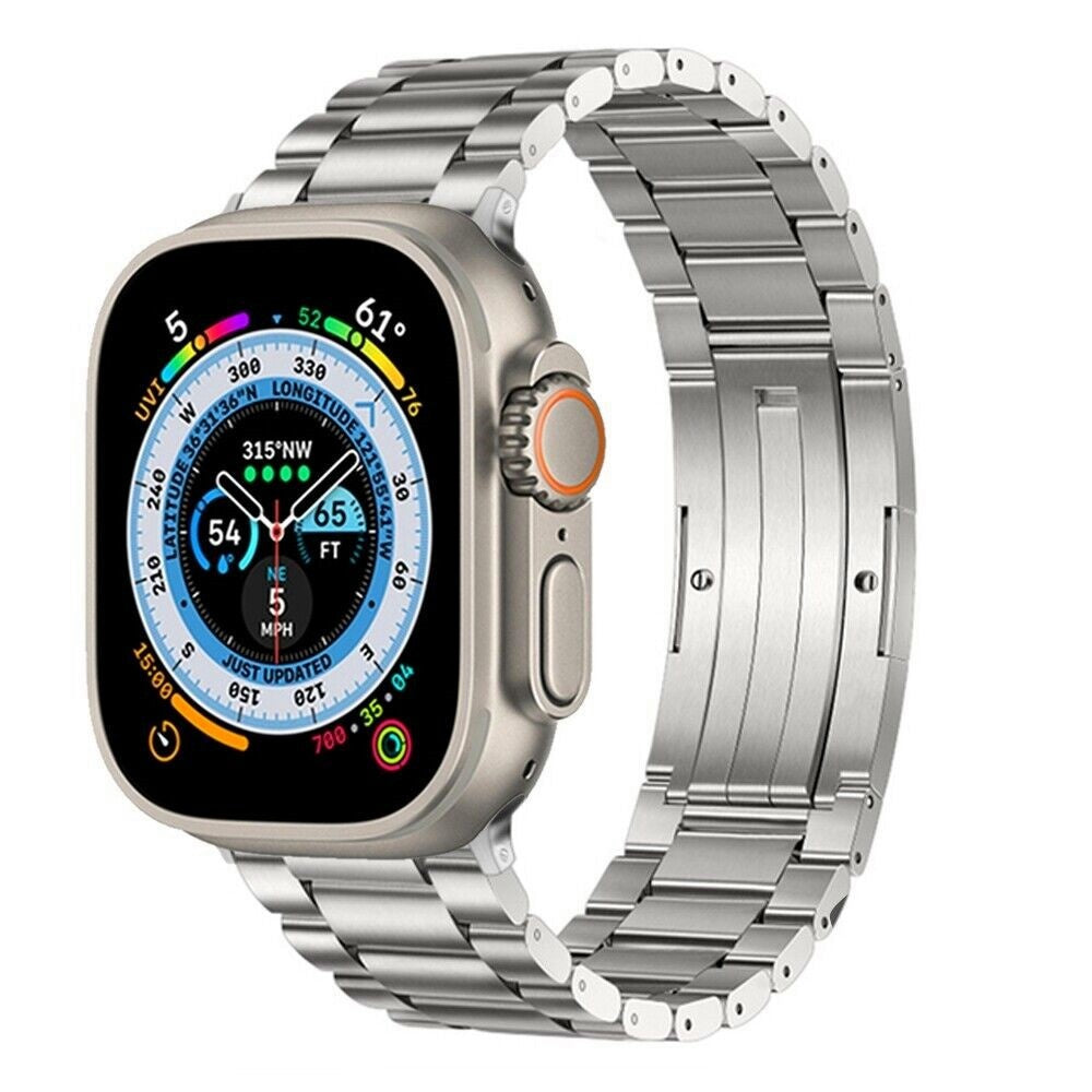 Gravitiq Grade 2 Titanarmband für die Apple Watch — Elegante Optik, magnetischer Verschluss