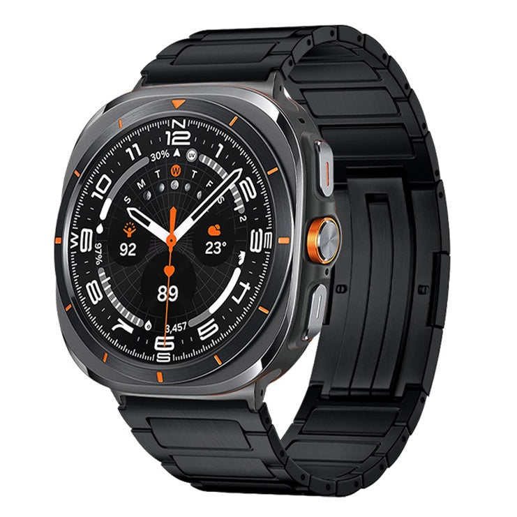 Arvella Titanium Samsung Watch 7 Ultra Strap — 70 g DLC, 140–230 mm - Desfino