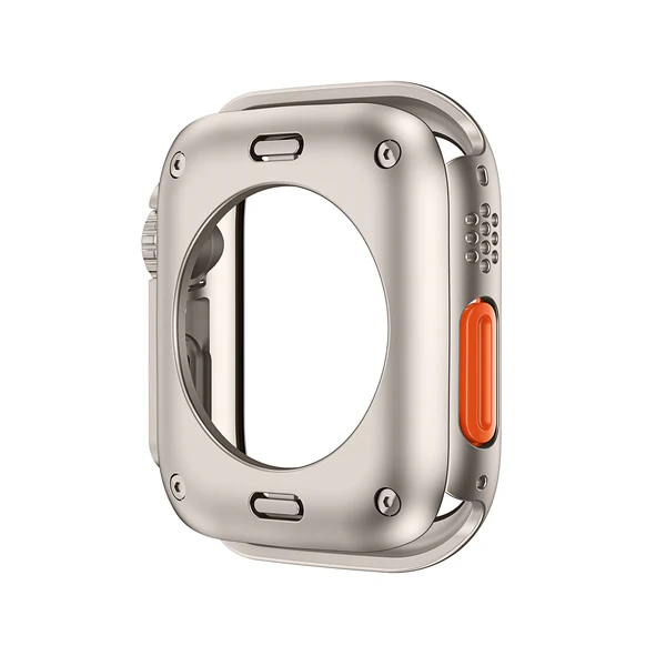 NovaShield 2-in-1 Apple Watch Case — Tempered Film, 360° Coverage - Desfino